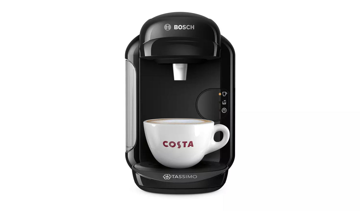 Bosch Hot Drinks / Coffee Pod machine, Tassimo Vivy 2 - Black | TAS1402GB