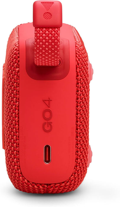 JBL Go 4 Bluetooth Speaker Red | JBLGO4RED