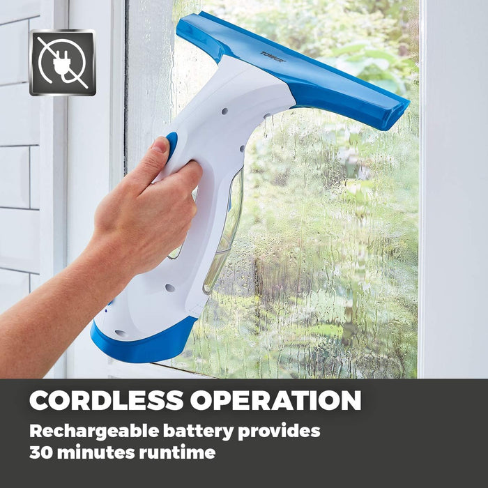 TOWER Cordless Window Cleaner with Recheargeable Battery | T131001