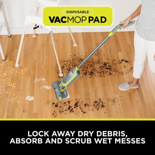 Shark Disposable Hard Floor Vacuum and Mop Pad VacMop Refill – 16 Pack | 1304HK200UK