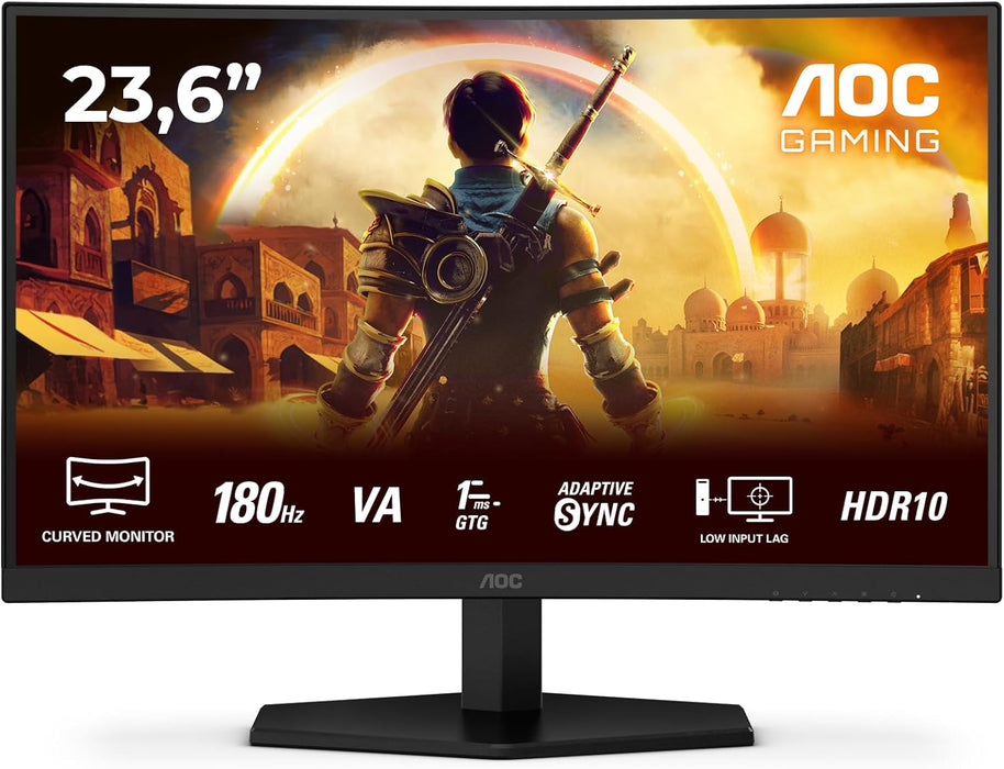 AOC 24” Gaming FHD Curved Monitor | C24G42E