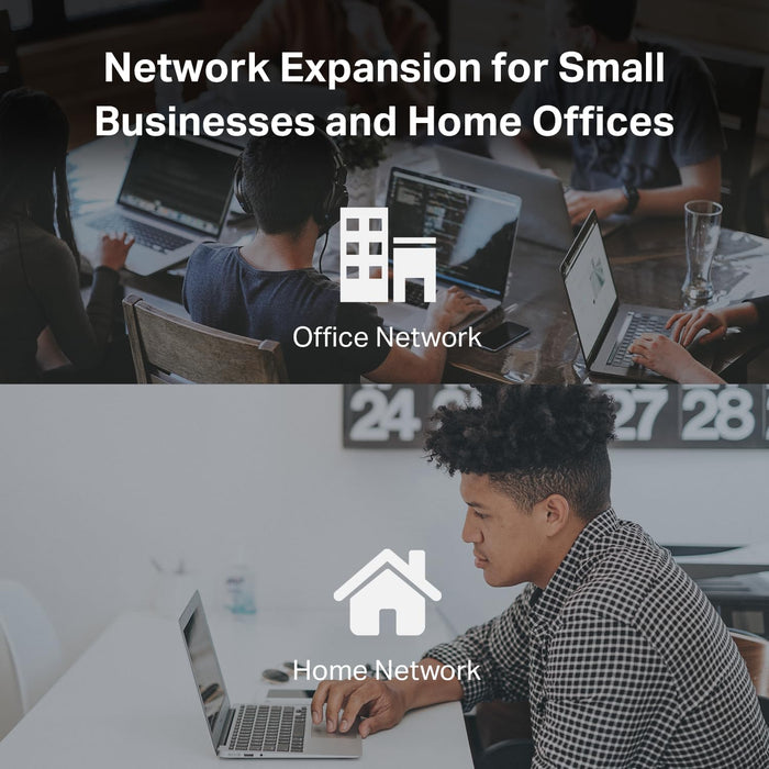 8-Port Gigabit Desktop Switch with 8-Port PoE+ | LS108GP