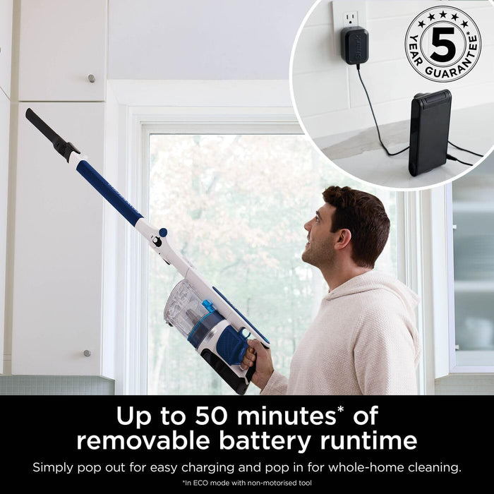 SHARK PowerPro Cordless Stick Vacuum, with Anti Hair Wrap & Floor Detect | IZ380UK