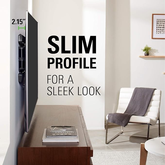 Sanus Slim Full Motion Swivel TV Bracket (42-90") - Black || VLF728B2