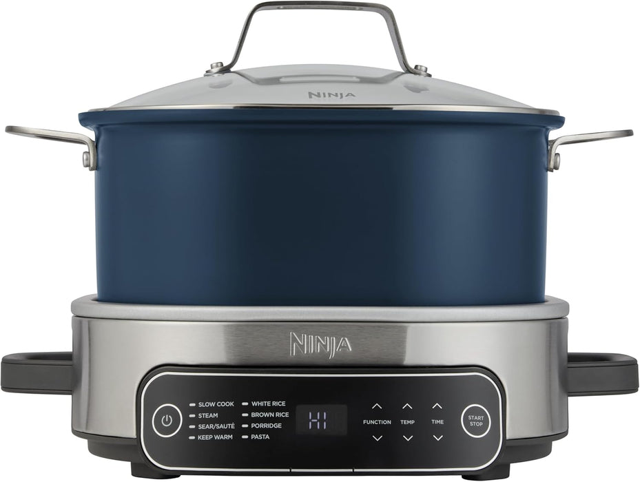 NINJA Rice Cookers Ninja Foodi 8-Mode 6L PossibleCooker Rice & Slow Cooker - Midnight Blue | MC1101UK IRWINS MEGASTORE