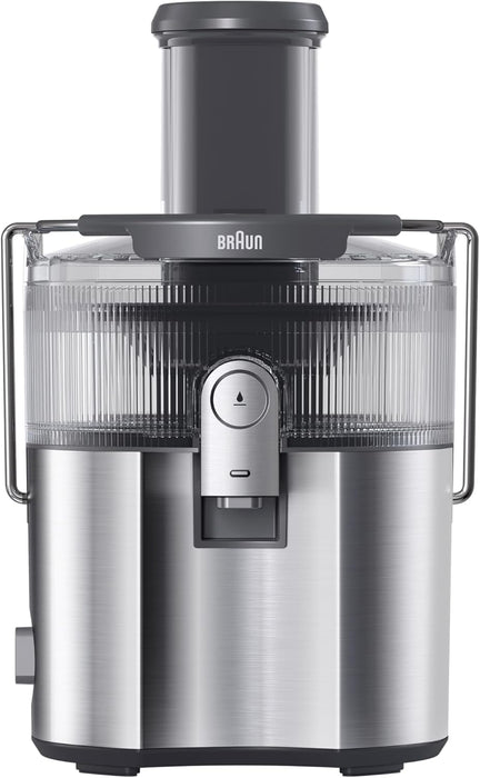 BRAUN Juicer Braun MultiJuice 7 Spin Juicer - Grey | SJ7000GY IRWINS MEGASTORE