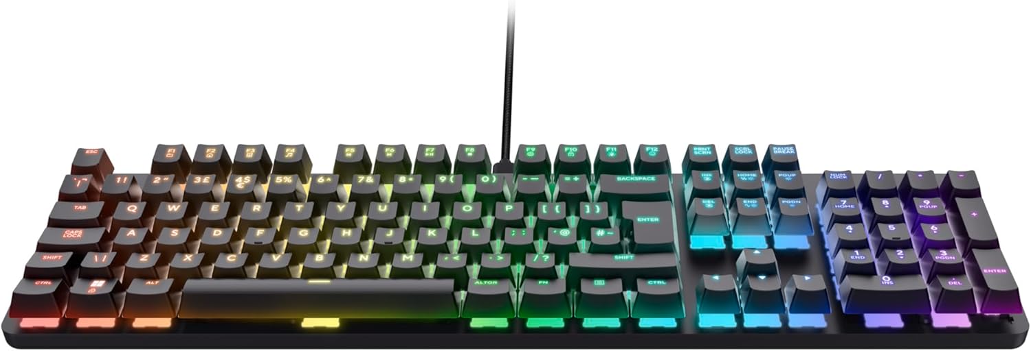 TRUST GXT 871 Zora Mechanical Keyboard UK Layout | T25680
