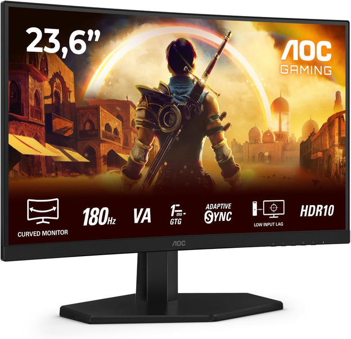 AOC 24” Gaming FHD Curved Monitor | C24G42E