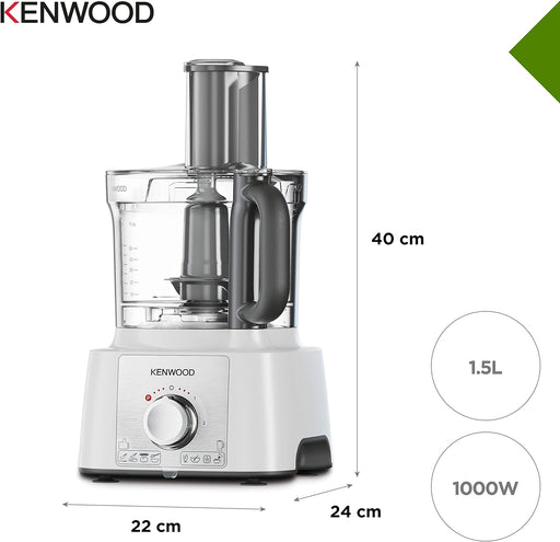 Kenwood Multipro Express 4-in-1 Food Processor - White | FDP65.860WH