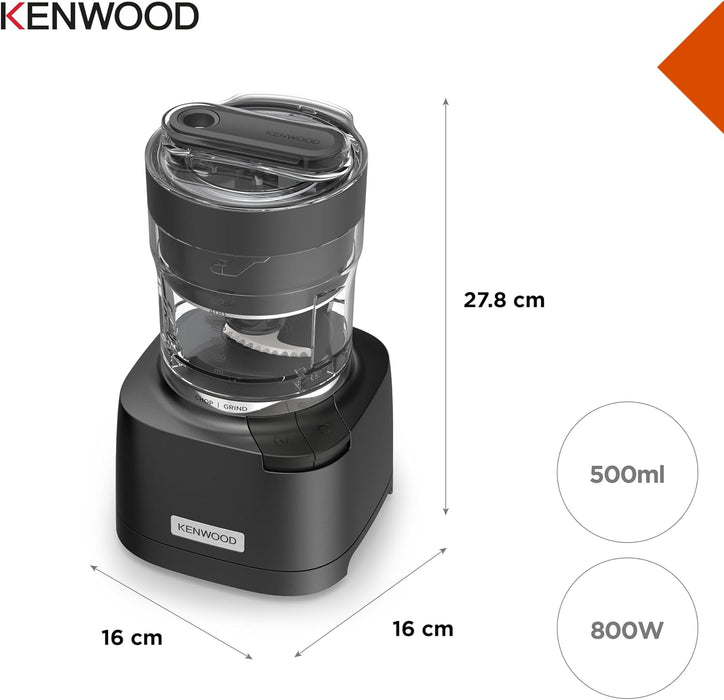 Kenwood Duo Prep 2-in-1 Chopper/Grinder | CHP80.000BK