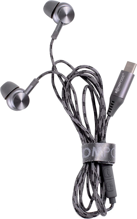 BOOMPODS In-Ear Headphones with USB C Connector | DIGCGRA