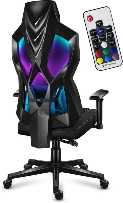 HUZARO COMBAT 6.2 RGB Gaming Chair - Black | HZ-COMBAT 6.2