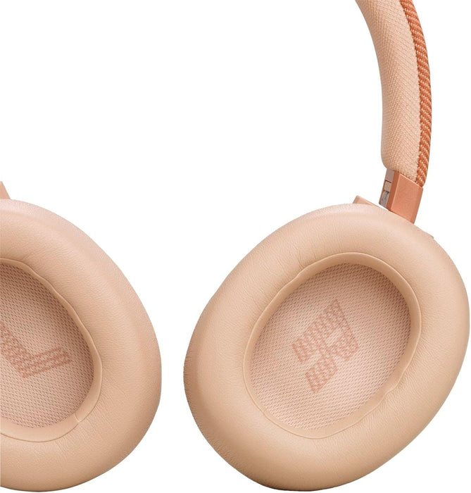 JBL Live 770NC Over-Ear Wireless Noise Cancelling Headphone - Sandstone | JBLLIVE770NCSAT