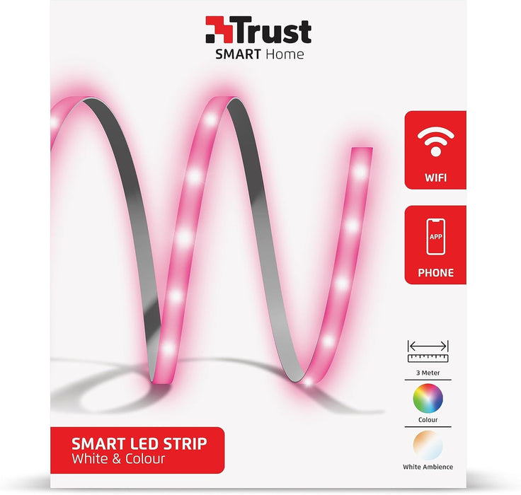 TRUST Smart RGB LED Strip Light - 3m | T74288