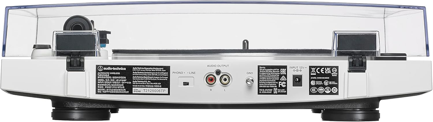 AUDIO TECH Turntables & Record Players AUDIO TECHNICA Automatic Belt-Drive Turntable | ATLP3XBTWH IRWINS MEGASTORE