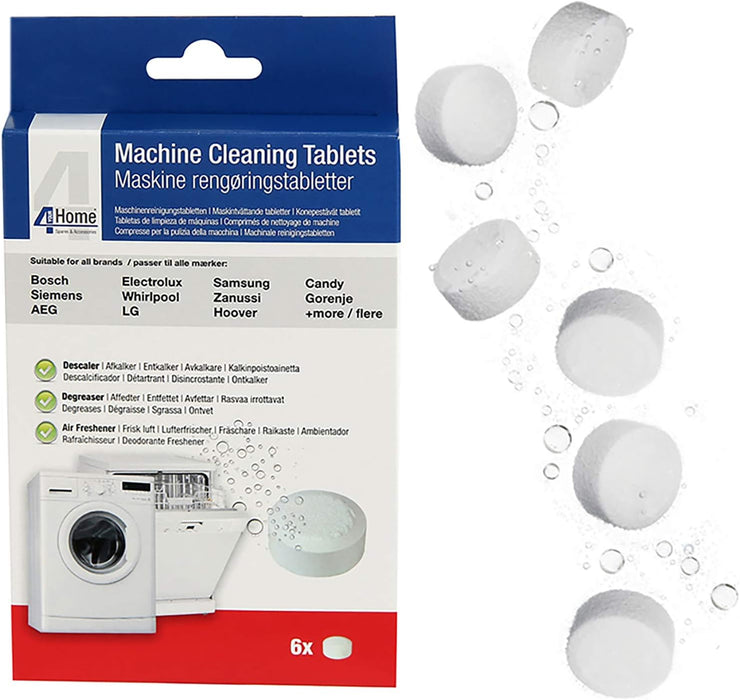 4 Your Home Cleaning Tablets For Washing Machine (Pack of 6) | ‎CLN027