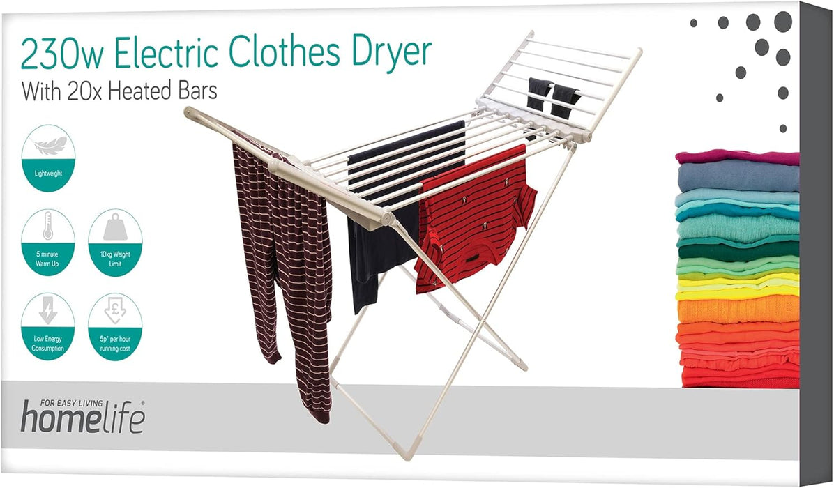 HomeLife  230w Electric Heated Clothes Dryer | E9701