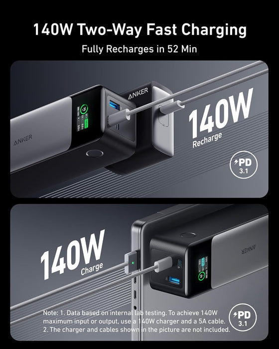 ANKER 737 24000mAh Powerbank || A1289011