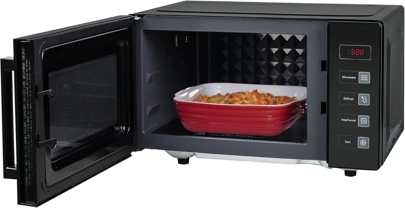 Russell Hobbs Easi 23L Freestanding Solo Flatbed Microwave - Black | RHEM2301B/RH