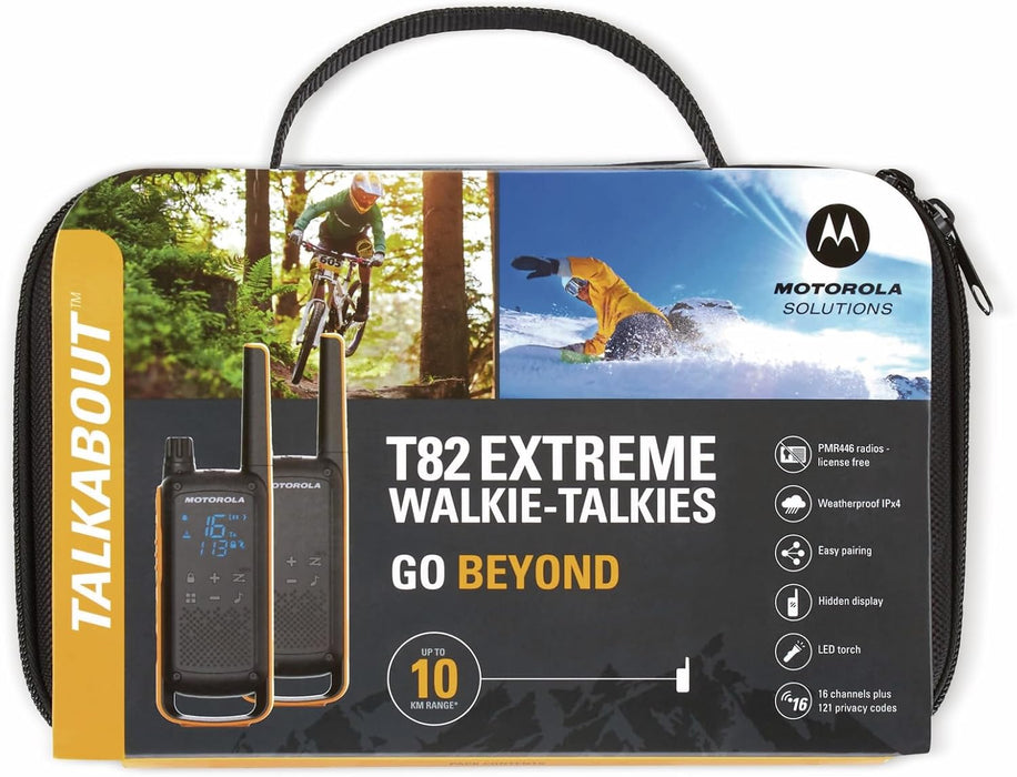 MOTOROLA Talkabout T82 Extreme - Twin Pack | IR55846
