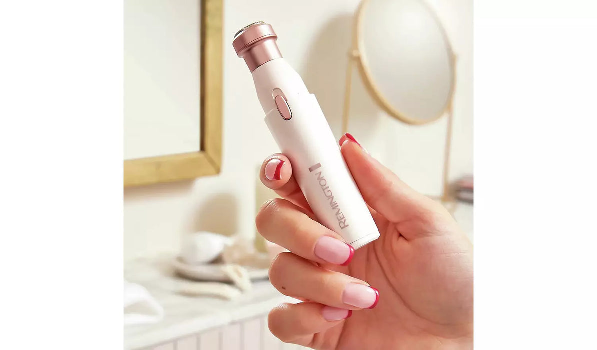 Remington BareMe 2-in-1 Facial Hair Remover - Pink | WFS200
