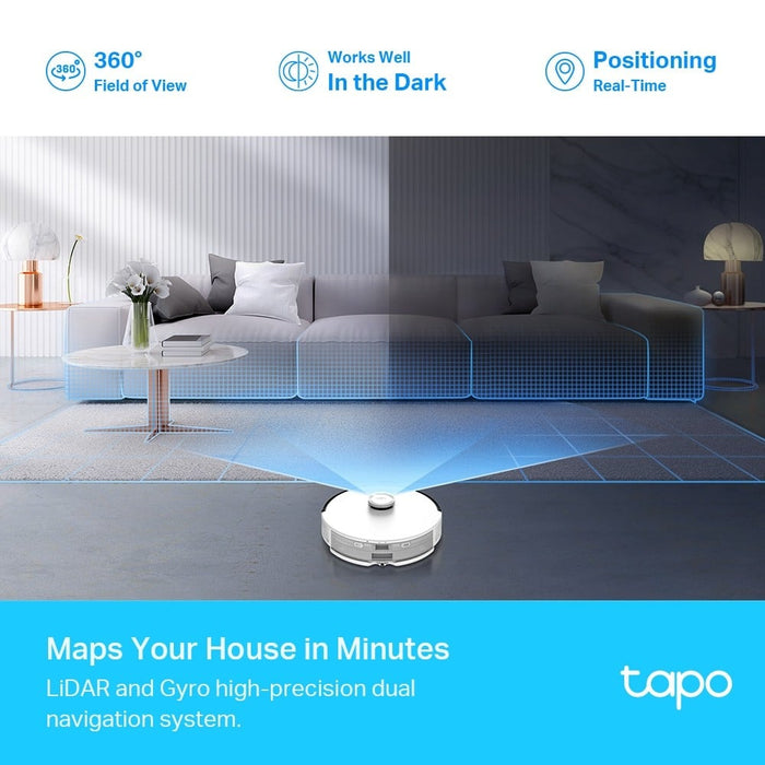 TP-Link Tapo RV30 Plus Robot Vacuum Cleaner & Auto-Empty Dock || TAPO RV30 PLUS