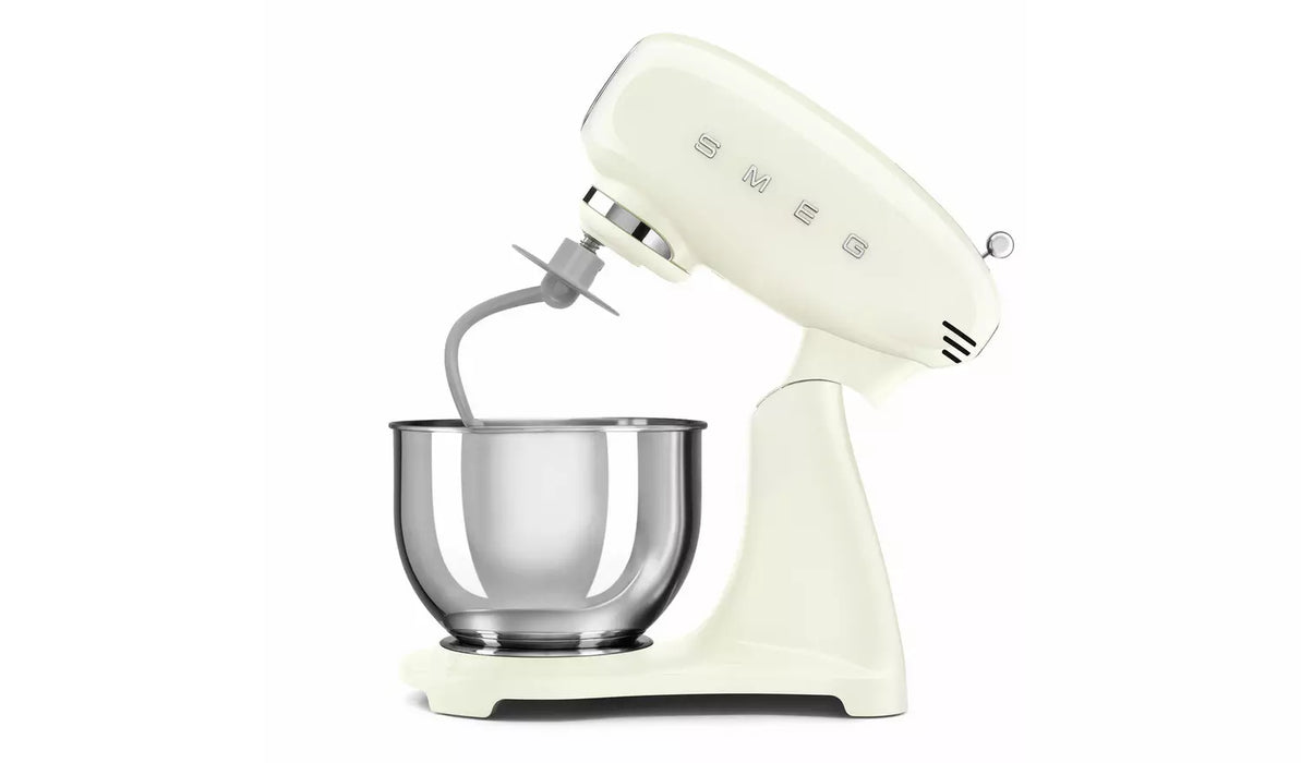 Smeg 50's Style 1000W 10 Speed Stand Mixer - Cream | SMF05CRUK