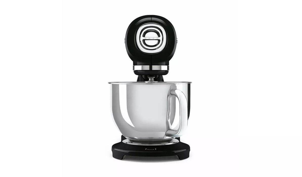 Smeg 50's Style 1000W 10 Speed Stand Mixer - Black | SMG SMF05BLUK