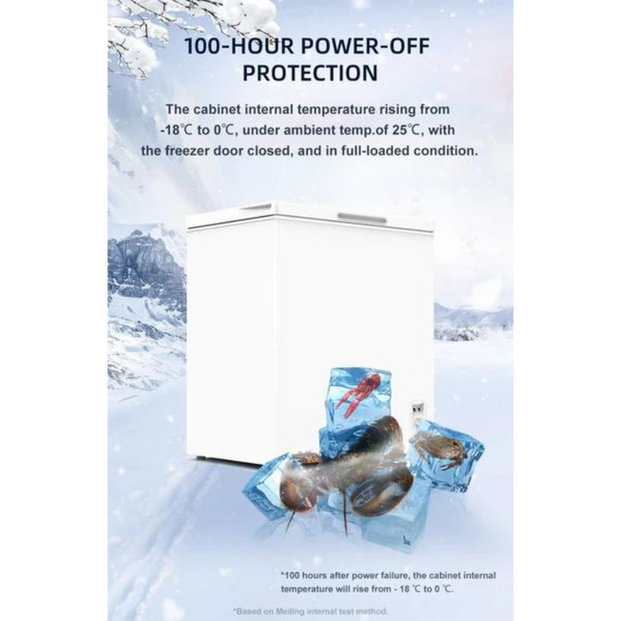 Powerpoint 142L Chest Freezer - White | P1150ML2W