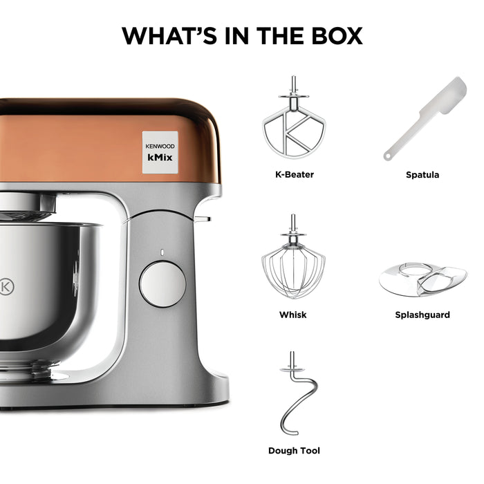 KENWOOD kMix KMX760.GD Kitchen Machine - Rose Gold | KMX760AGD