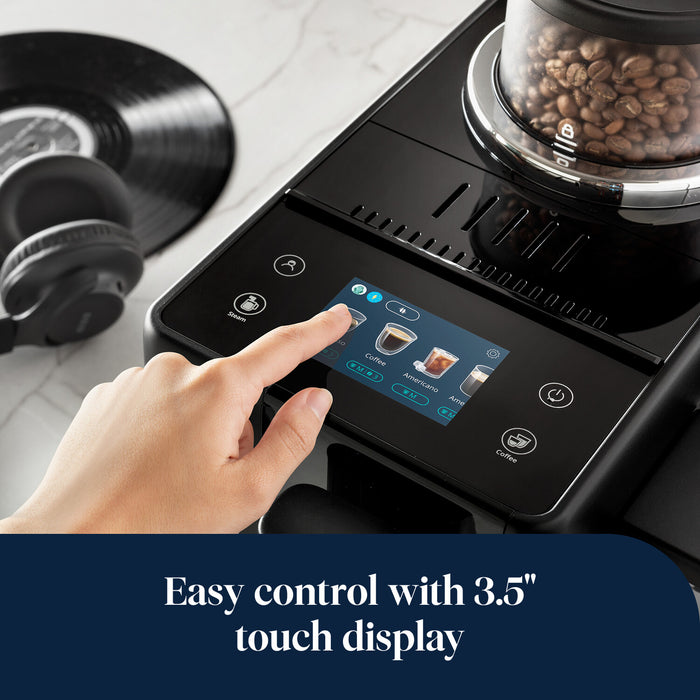 Delonghi Rivelia Coffee Machine - Onyx Black | EXAM440.35.B