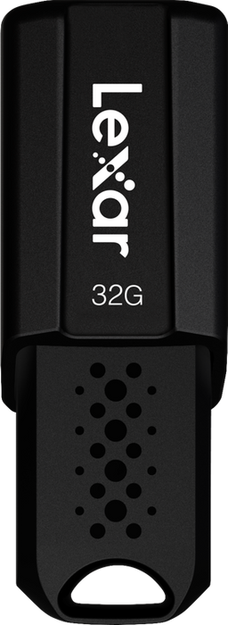 Lexar JumpDrive S80 32GB USB 3.2 Gen 1 Flash Drive with 256-bit AES - Black | LJDS080032G-BNB