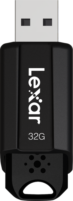 Lexar JumpDrive S80 32GB USB 3.2 Gen 1 Flash Drive with 256-bit AES - Black | LJDS080032G-BNB