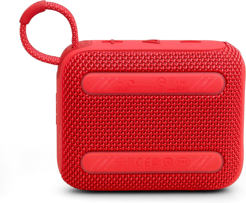 JBL Go 4 Bluetooth Speaker Red | JBLGO4RED