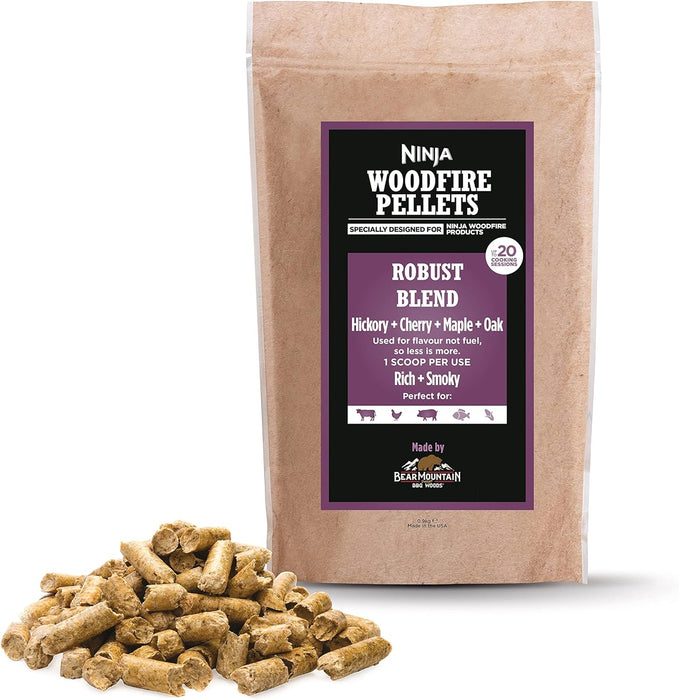 Ninja Woodfire Pellets - Robust Blend 2lb | XSKOGRBLPL2UK