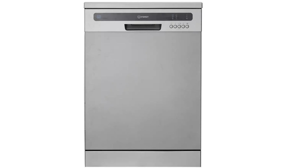 Indesit Push&Go 13 Place Freestanding Dishwasher – Silver | IN2FE13CNO7SUK