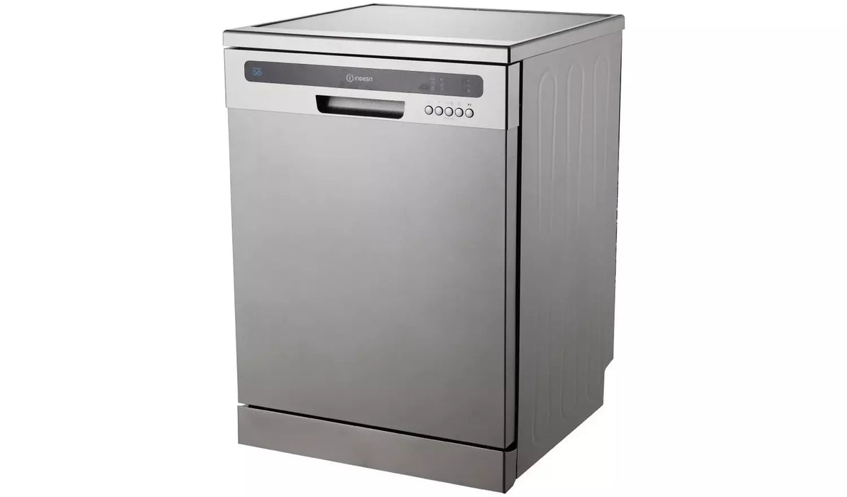 Indesit Push&Go 13 Place Freestanding Dishwasher – Silver | IN2FE13CNO7SUK