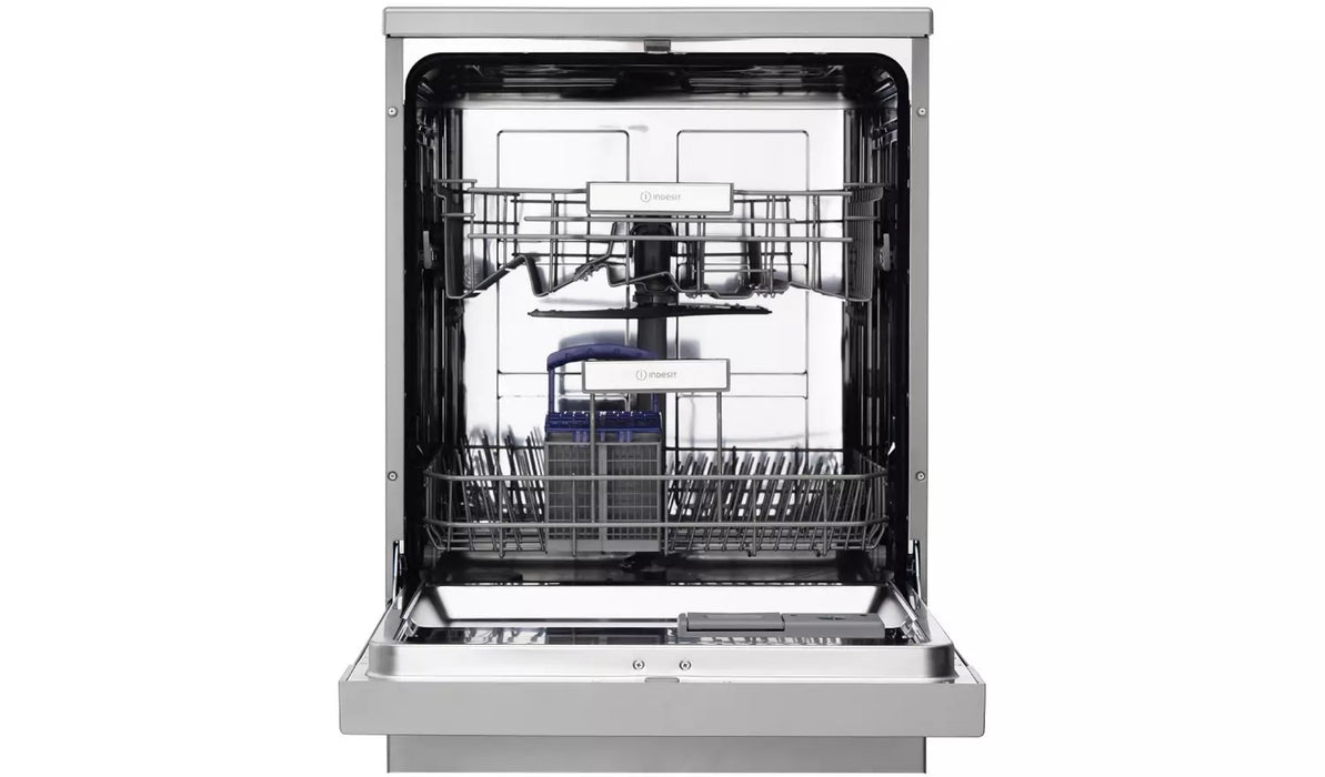 Indesit Push&Go 13 Place Freestanding Dishwasher – Silver | IN2FE13CNO7SUK