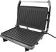 QUEST Griddles & Grill Pans Quest Compact Panini Grill - Black/Silver | 34340 IRWINS MEGASTORE