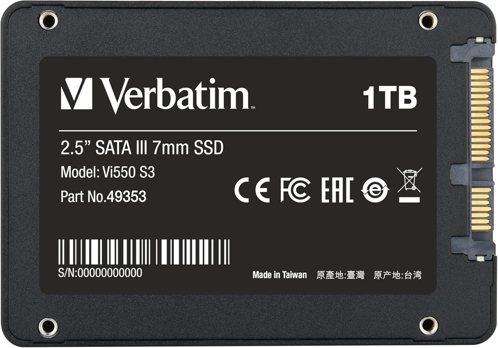 VERBATIM 2.5" SSD SATA 111 1TB | 49353