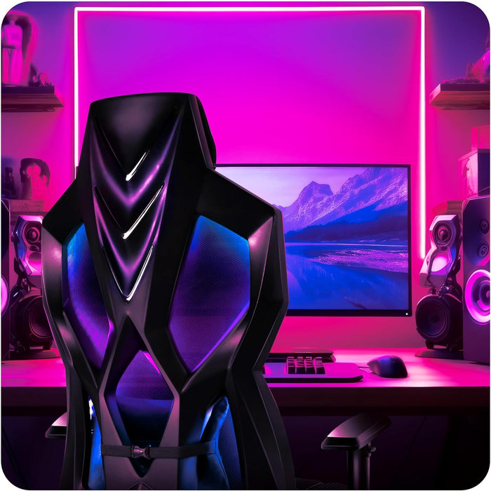 HUZARO COMBAT 6.2 RGB Gaming Chair - Black | HZ-COMBAT 6.2