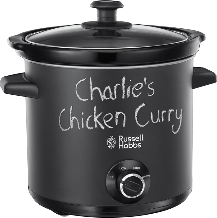 RUSSELL HOBBS Chalkboard Slow Cooker 3.5L | 24180