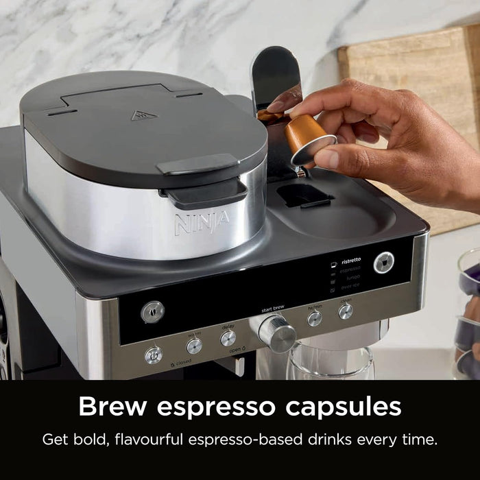 Ninja Prestige 2-in-1 Filter Coffee and Pod Capsule Machine | CFN802UK
