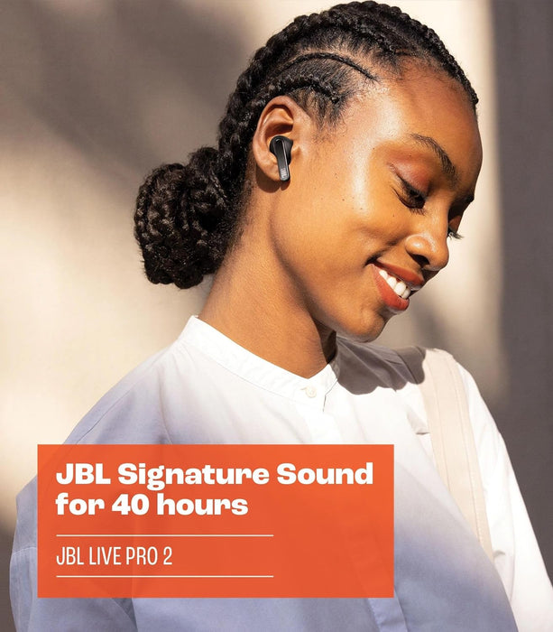 JBL LIVE Pro 2 True Wireless NC Earbuds Wireless - Black || JBLLIVEPRO2TWSBLK