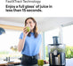 BRAUN Juicer Braun MultiJuice 7 Spin Juicer - Grey | SJ7000GY IRWINS MEGASTORE