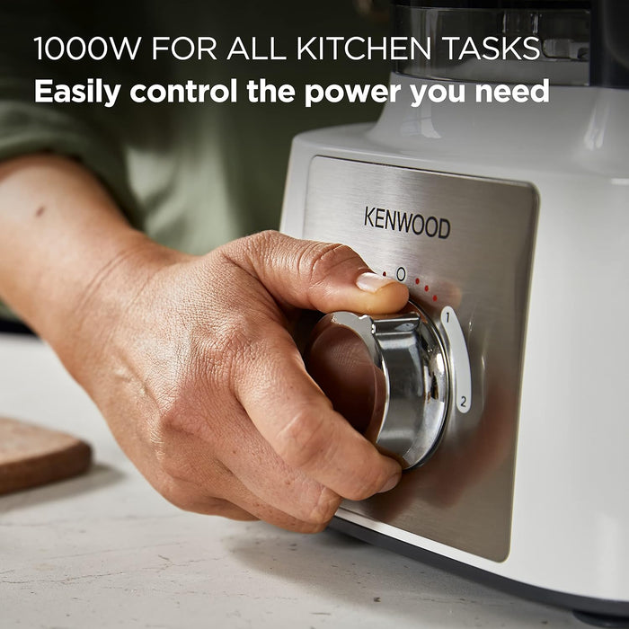 Kenwood Multipro Express 4-in-1 Food Processor - White | FDP65.860WH