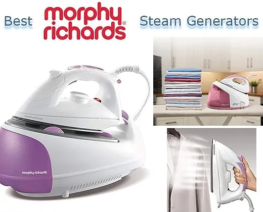 Morphy Richards 2200W Jet Stream Steam Iron - Pink/White || 333020