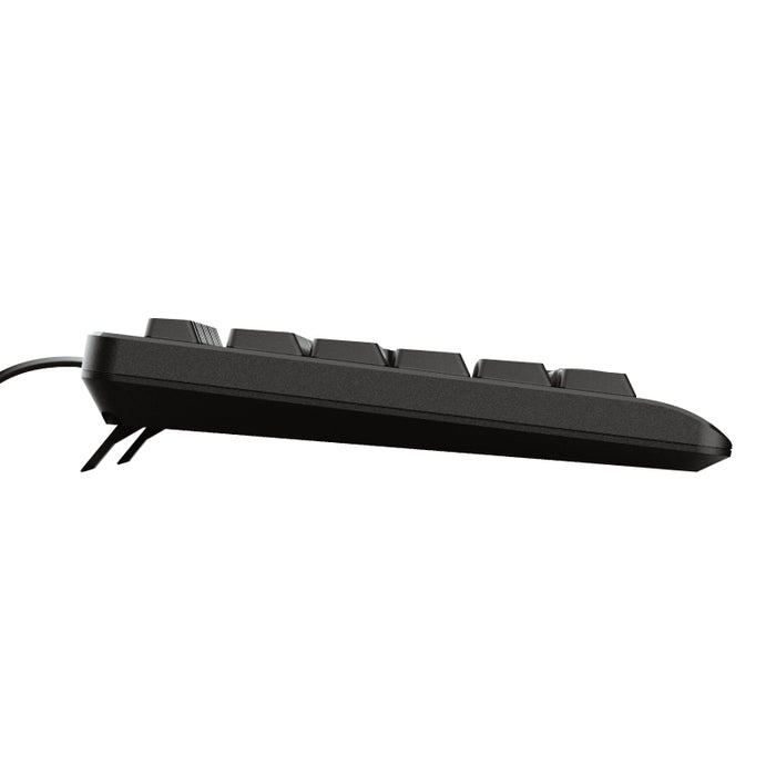 TRUST TK-150 keyboard USB QWERTY UK English Black | T23984