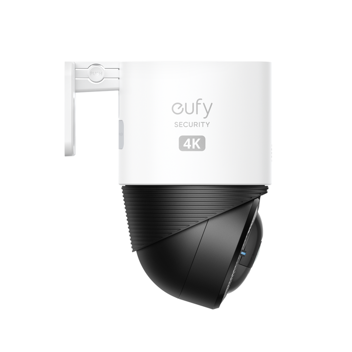 Eufy 4G LTE Cam S330 4K Solar Pan & Tilt Security Camera with AI Tracking, 9400mAh Battery and SIM - Black | T86P2321