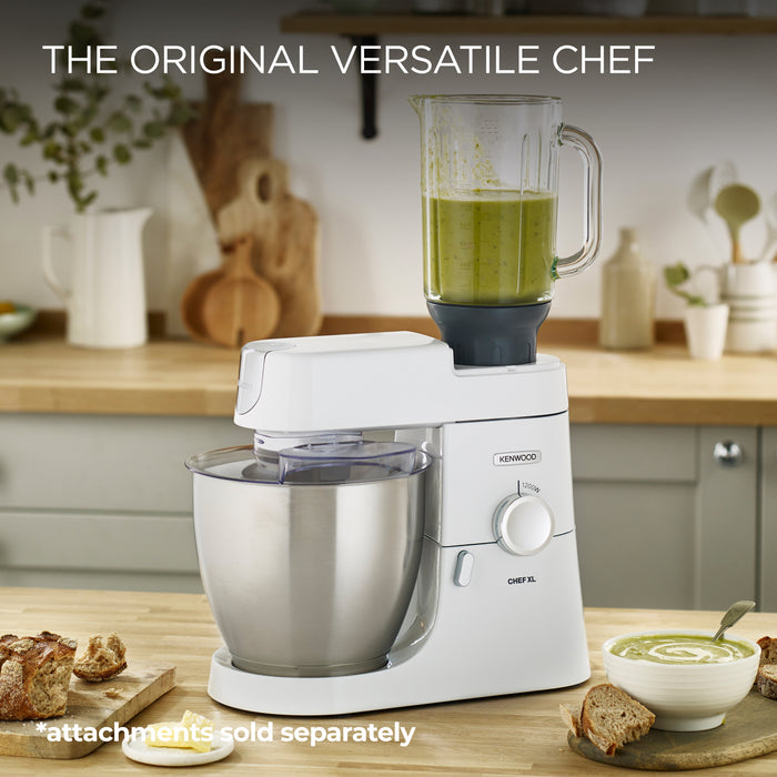KENWOOD Chef XL 1200W 6.7L Bowl - White || KVL4100W